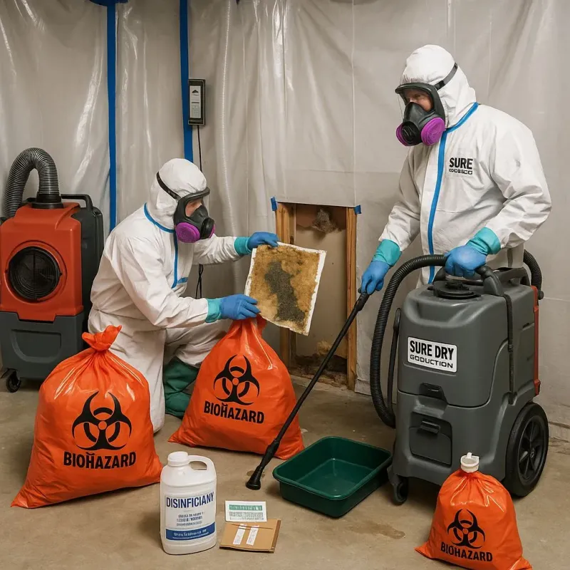Contaminated Water Handling Protocols process in South Connellsville, PA